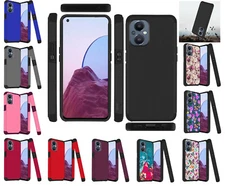 Tempered Glass / Shockproof Hybrid Cover Case FOR OnePlus Nord N20 5G GN2200