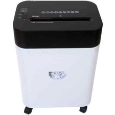 ROYAL Microcut Paper Shredder 14 Sheet  Casters  Auto Start/Stop