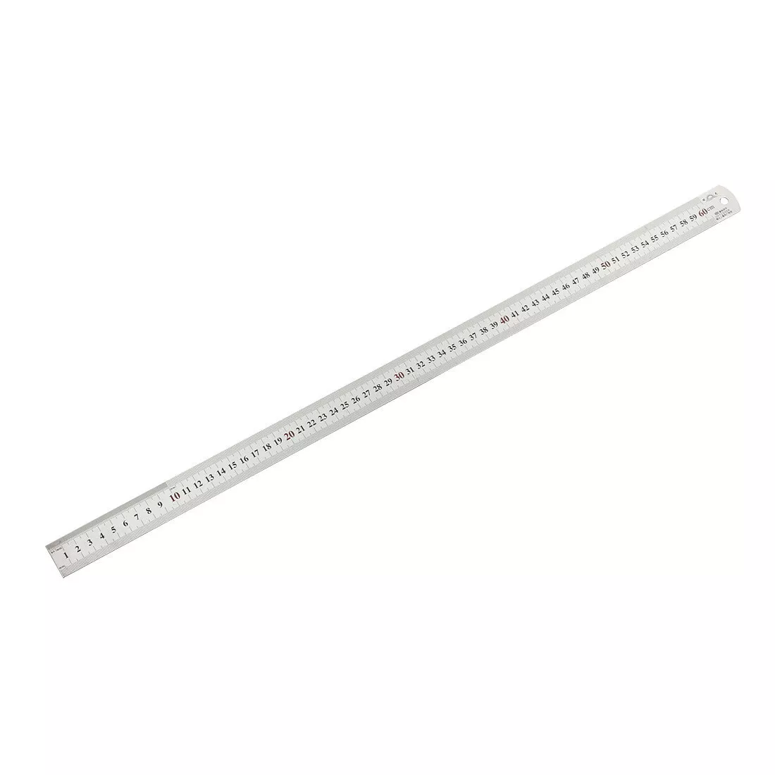 Uxcell Stainless Metal Measuring Straight Ruler 60cm 24-Inch