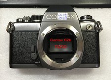 Contax S2 / S2b camera replacement leatherette cover precut self-adhesive 