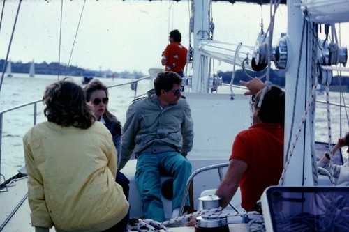 SYDNEY HARBOUR SAILING 1984 35MM COLOUR SLIDES X12(C) --FREE POSTAGE - Picture 12 of 12