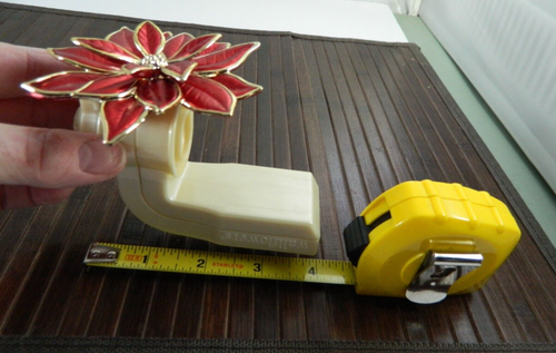 Bath & Body Works Red Poinsettia Christmas Flower Wallflower Diffuser Plugin - Picture 11 of 12
