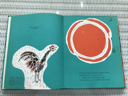 The Little Tiny Rooster WILL AND NICOLAS 1960 beautiful vintage printing - Picture 5 of 10