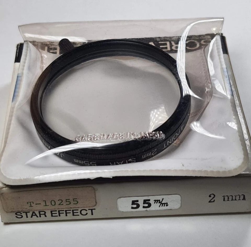 TiFFEN 55mm 4pt / 2mm Grid Star Effect Authentic 55 mm E55 Streaking Pattern - Image 2 of 4