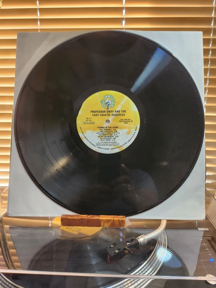 Professor Griff And The Last Asiatic Disciples, Pawns In The Game, EX/EX Foto 4 de 4