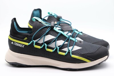 ADIDAS TERREX VOYAGER 21 TRAVEL WALKING WANDER SNEAKER - SCHWARZ FW9399 - HERREN UK8