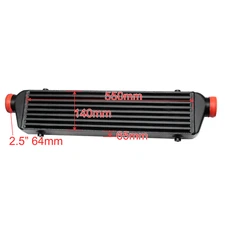 Turbo Intercooler Core Size 500mmx140mm x 65mm 2.5" Inlet & Outlet Universal