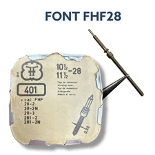 Font FHF 28 Winding Stem Watch Material Part No. 401 VTG NOS Read!