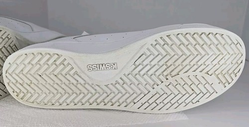 K-Swiss Clean Court II CMF Zapatos Para Hombres Talla 10.5 Blanco Zapatillas bajas Entrenadores - Imagen 6 de 7