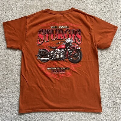 90s XL STURGIS vtg tシャツ オレンジ ハーレー バイカー s-l400.jpg