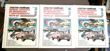 Chilton : Manual Gasolina Reparacion y Mantenimiento, 1979-87 Libro RARE SPANISH