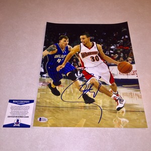steph curry signed basketball