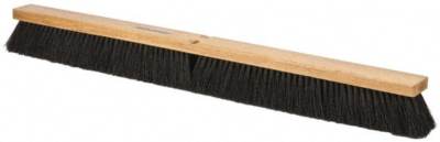 PRO SOURCE 36'' Wide Polypropylene Bristle Push Broom Head (Handle Not Incl)