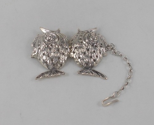 *RAR* Seltenes Teesieb in Fischform in 835er Silber von A. Bodemer - Picture 6 of 21