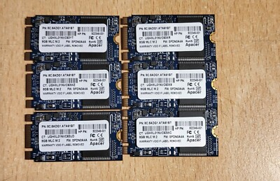 Ssd speicher m.2 8GB Micro NGFF Bundle für PC und Laptop, Tablet