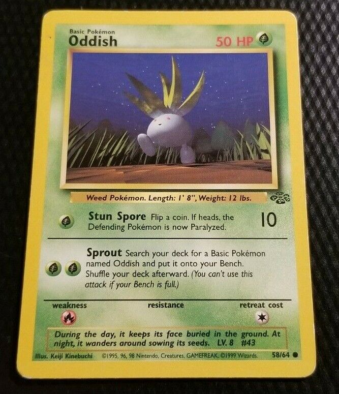 1999 WOTC Original Series Jungle Set ODDISH Keiji Kinebuchi 1999 WOTC Original Series Jungle Set ODDISH Keiji Kinebuchi