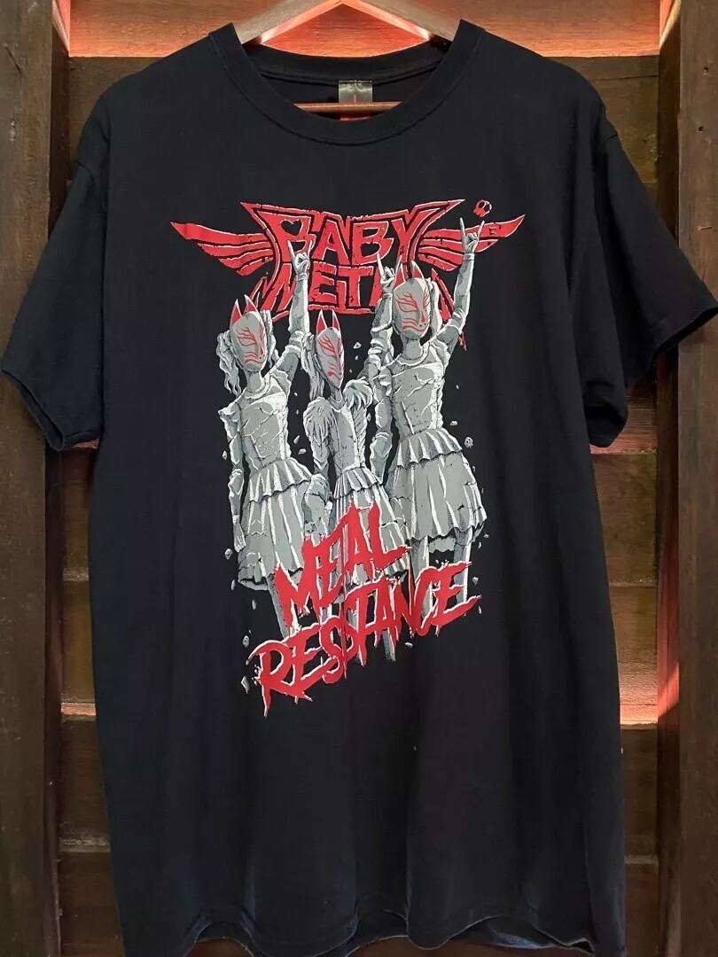 Babymetal Band Shirt, Babymetal Black Short Sleeve Unisex Tshirt