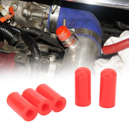 (Red)10pcs Silicone Hose Plug Compact Vacuum Hose Plugs For Intercooler Pipes - Picture 11 of 12