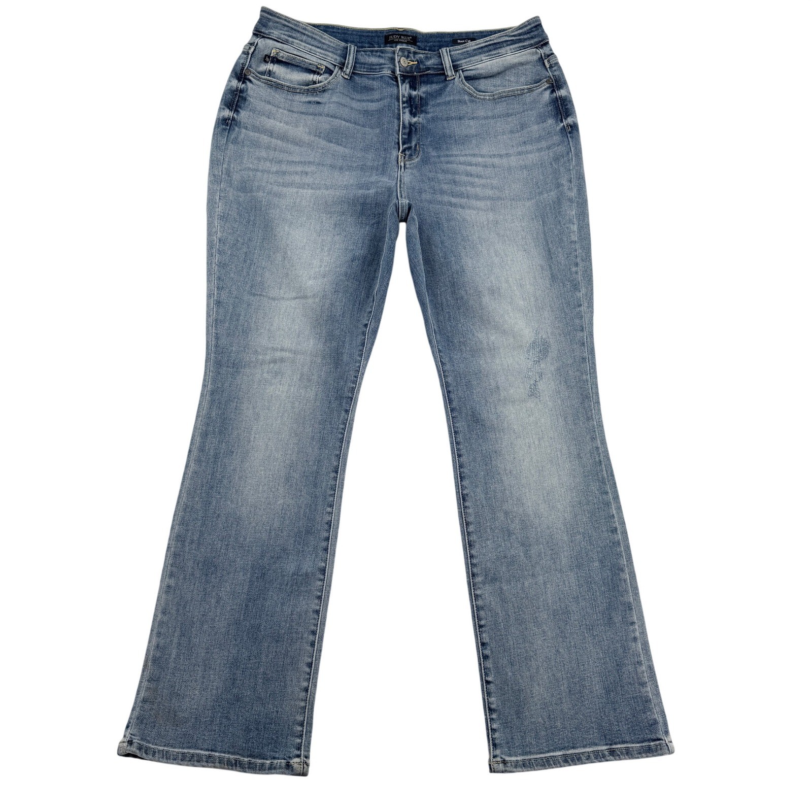 Judy Blue Womens 18W Bootcut Jeans Medium Wash Stretch Denim JB82337LT-CO-PL