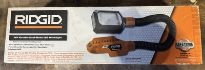 #ad #ad RIDGID Dual Mode LED Work Light 18V Flexible Tool Only Ridgid R8692B $49.95