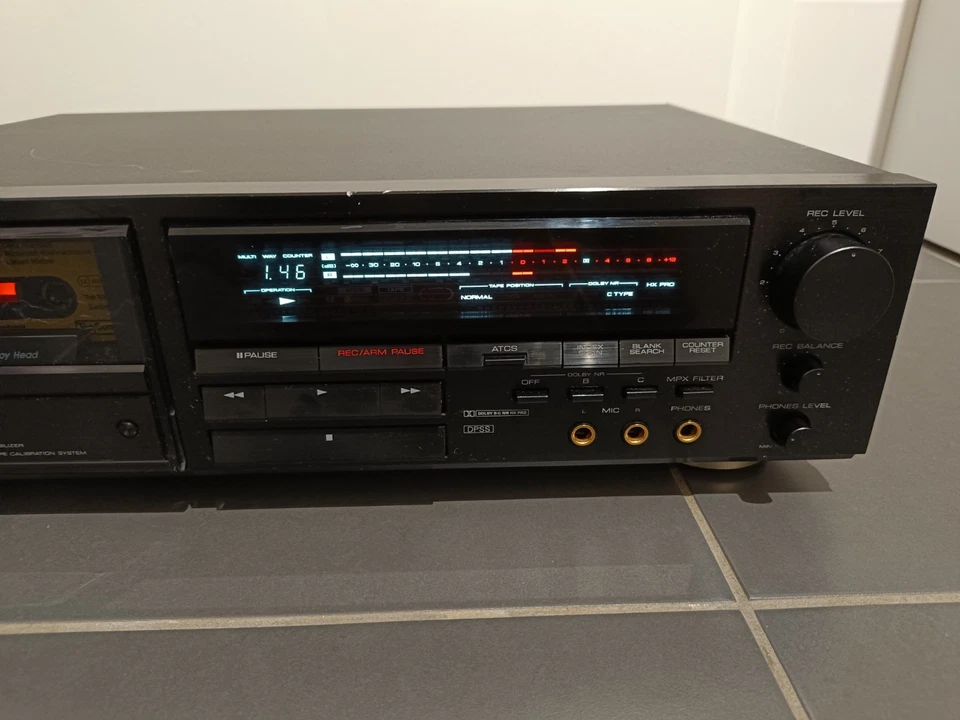 Kenwood KX-5010 Stereo Kassettendeck / Tapedeck / Super Tille / ATCS - Bild 3 von 4