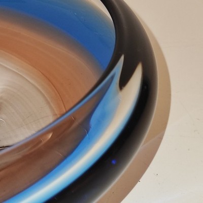 Glasschale MSTISOV Vlastimil SVOBODA / Vladimir MIKA MOSER Duha range Vase Czech