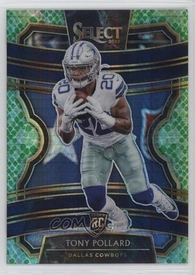 2019 Select Concourse Tmall Dragon Scale Prizm 33/88 Tony Pollard Rookie RC 1q7
