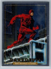 2024 Skybox Marvel Masterpieces 92 Platinum #12 Daredevil