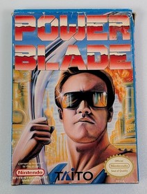 Power Blade (Nintendo NES, 1991) w/ Box - Authentic - Tested & Working!