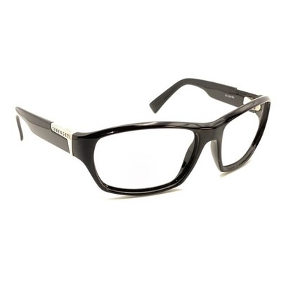 Serengeti Gio 7244 Black Rectangle Wrap Sunglasses Frames Italy Designer Unisex