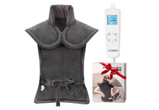 Graphene-Infused Heating Pad for Back and Neck Shoulder for Pain Relief Washable