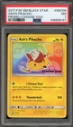 Pokemon Ash's Pikachu I Choose You! Black Star Promo SM108 PSA 7