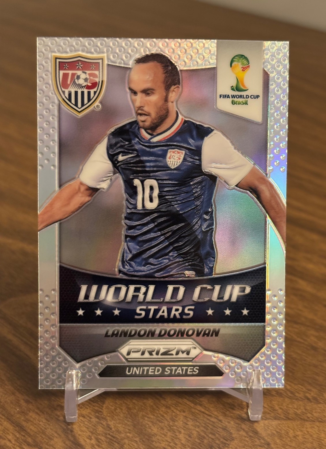 Landon Donovan 2014 Panini Prizm World Cup Stars Insert #39 Silver Prizm