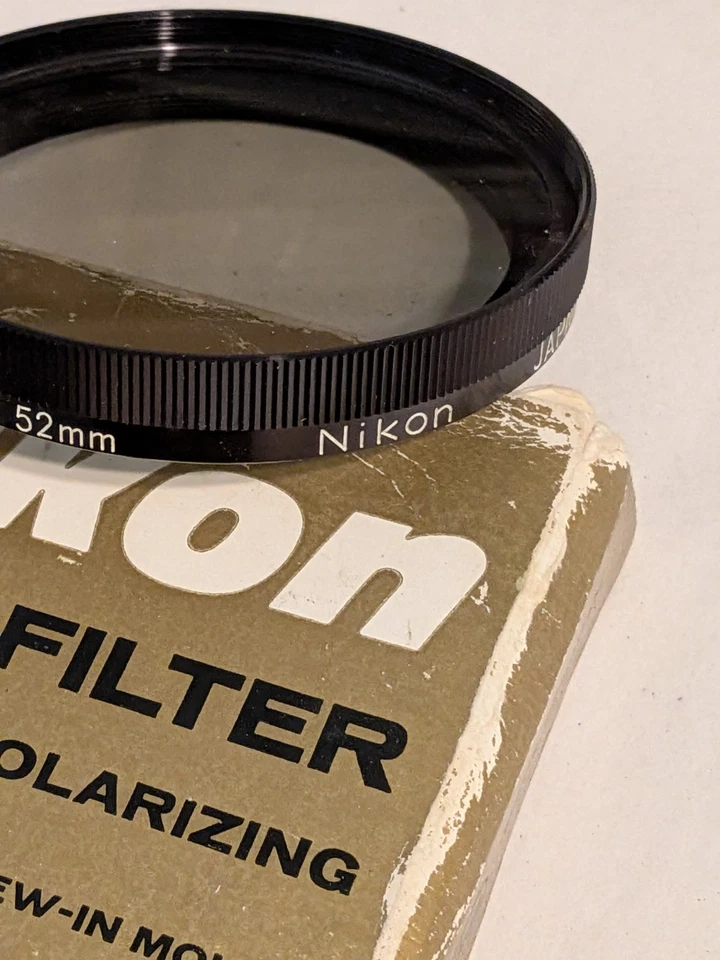 NIKON 52MM POLAR POLARIZING CAMERA LENS FILTER (OPEN BOX) Vintage - Image 3 of 3