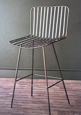 2 X Brass Breakfast / bar Seats