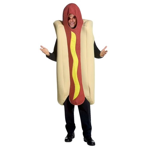 Halloween Express Hot Dog Costume  1 PC