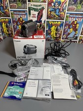 Videocamera DVD-RW portatile Canon DC330 con scatola ottime condizioni