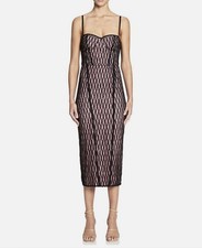 NEW Manning Cartell Blaconette Pencil Dress Ropes & Cords Lace Size 10