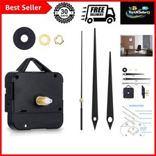 Versatile Quartz Clock Movement with Hands – Ideal for DIY Repairs, 13 mm Shaft