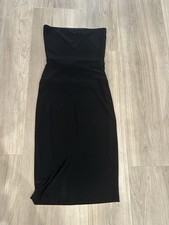 Norma Kamali Midi Black Dress