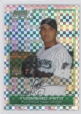 2006 Bowman Chrome X-Fractor 115/250 Yusmeiro Petit #213 9y7