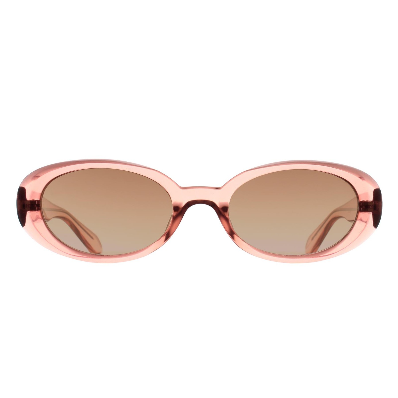 Quay Sunglasses Felt Cute 77736 Pale Rose Sepai Brown Gradient