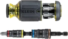 Klein Tools 32308HD Impact Driver Set, 12-in-1 Stubby 2 Hex Multi 