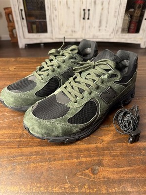 New Balance JJJJound x 2002R GORE-TEX Green  M2002RXY Men s 12.5 Woman s 14
