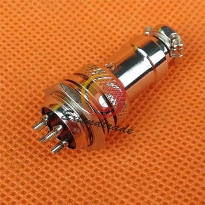 1pc 4Pin Male Female Panel Chassis Harness AC-DC Power Connector Kit 1 *vv