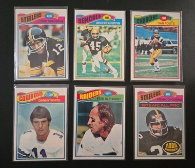 1977 TOPPS FOOTBALL YOU PICK #201 - #400 ****FREE SHIPPING****
