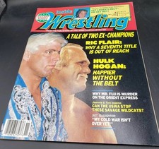 Inside Wrestling Nov 1990 Ric Flair Hulk Hogan Cover Dusty Rhodes Pinup