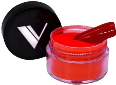 Valentino 120 RED CANDY APPLE Acrylic Nail Dipping Powder Dip Bottle Beauty Pure