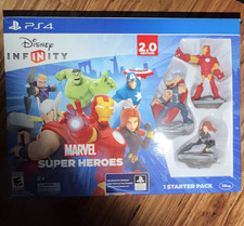 Disney Infinity 2.0 Marvel Super Heroes Starter Pack PS4 Iron Man Thor Hulk