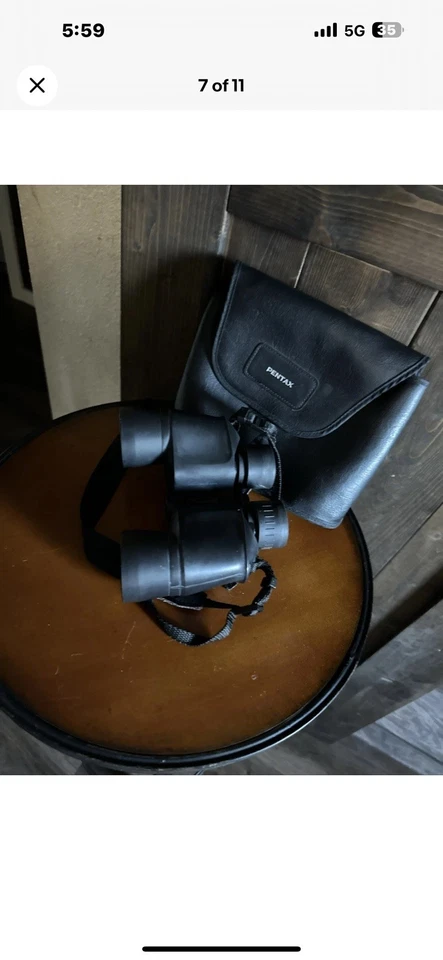 PENTAX 10x40 5.5 Wide Angle XCF Binoculars. - Image 2 of 4